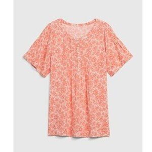 🤰NWT Maternity by GAP Pintuck Coral Top